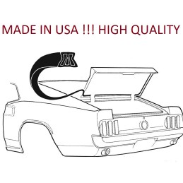 Garnitura portbagaj Producție SUA, Fastback 69-70