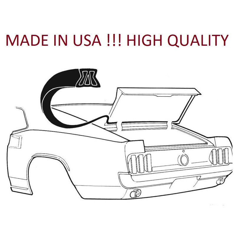 Garnitura portbagaj Producție SUA, Fastback 69-70 Garnitura portbagaj Producție SUA, Fastback 69-70