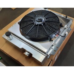 Ventilator radiator electric cu capac 65-66