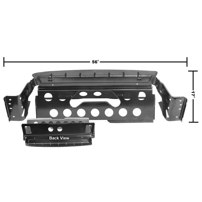 Suport scaun - perete spate, Cabrio 64-68 Suport scaun - perete spate, Cabrio 64-68