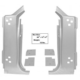 Montanți A inferiori, set 67-68 Weld Thru Primer