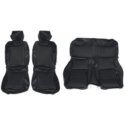Set tapițerie Fastback, standard, negru 69