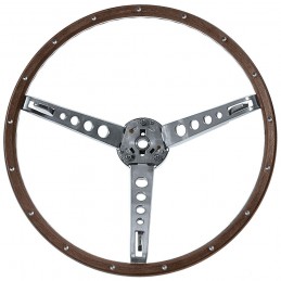 Volan din lemn Pony, complet 65-66