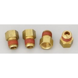 Clemă adaptor Wilwood 1/ 8 NPT la furtun 3/ 8-24, 64-73