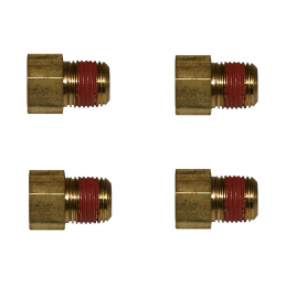Clemă adaptor Wilwood 1/ 8 NPT la furtun 3/ 8-24, 64-73