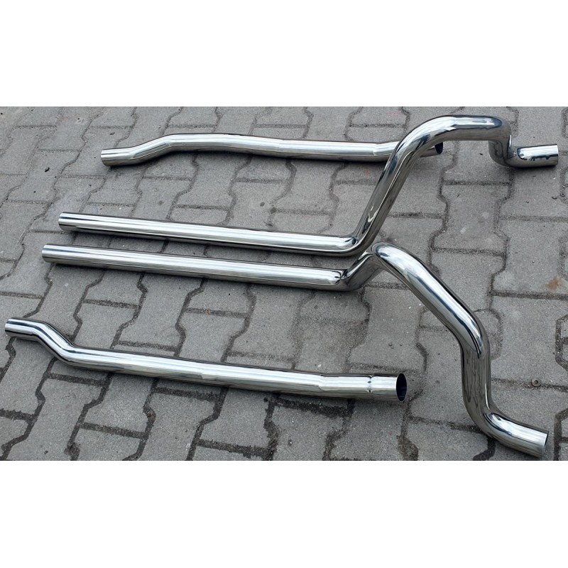 Țevi de eșapament din oțel inoxidabil, set de 2" 464-70