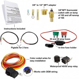 Controlul ventilatorului de înaltă calitate 40A 64-73