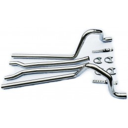 Țevi de eșapament din oțel inoxidabil, set de 2" 464-70