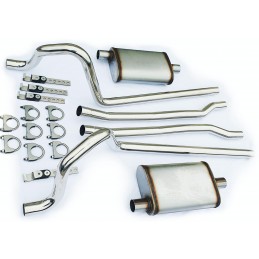 Sistem de evacuare inoxidabil 2" V8 64-70