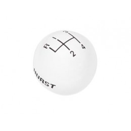 Buton de transmisie HURST alb 64-73