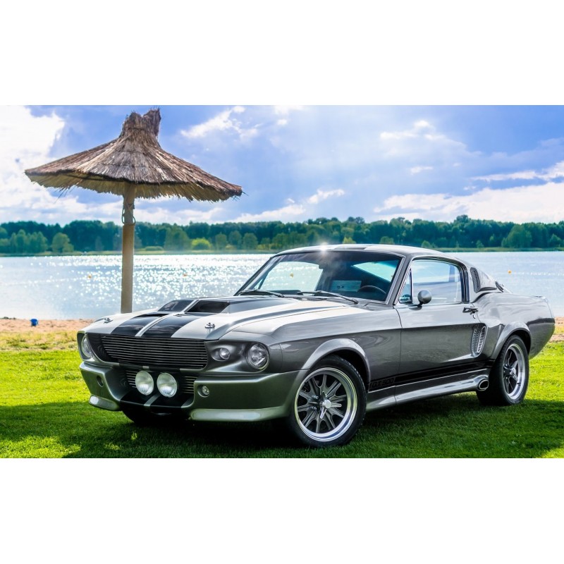 Jante de 17" 7+8" Eleanor Cobra 427 GT500 stil Halibrand