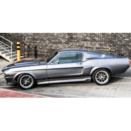 4x17"-7" jante Eleanor Cobra 427 GT500 stil Halibrand