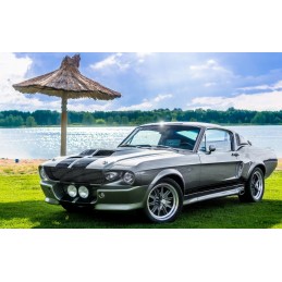 4x17"-7" jante Eleanor Cobra 427 GT500 stil Halibrand
