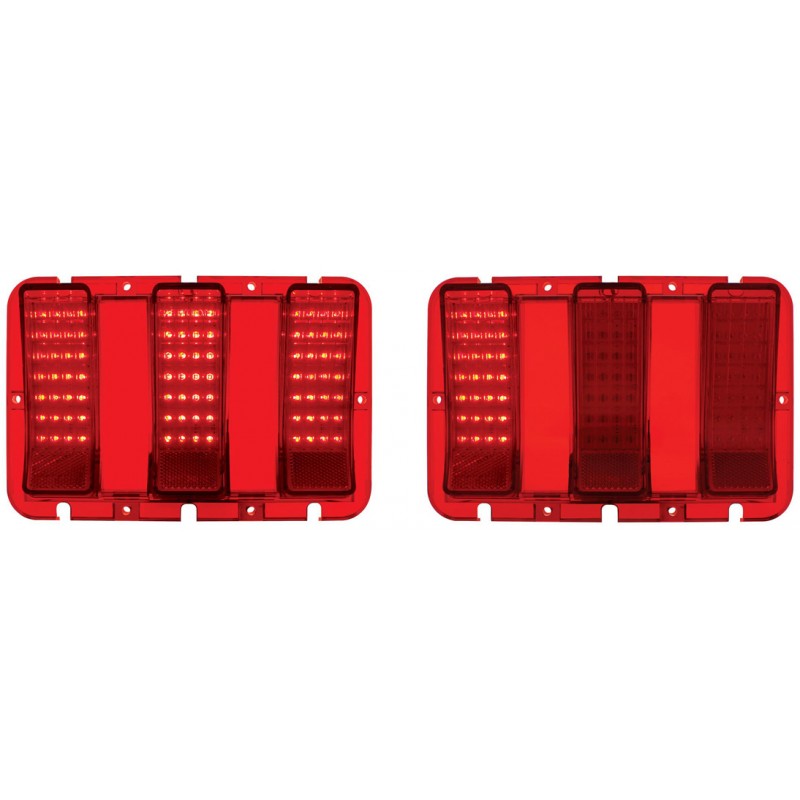 Lămpi spate 67-68 LED Sequential, pereche
