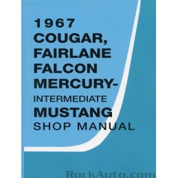 Manual de atelier Mustang 1967