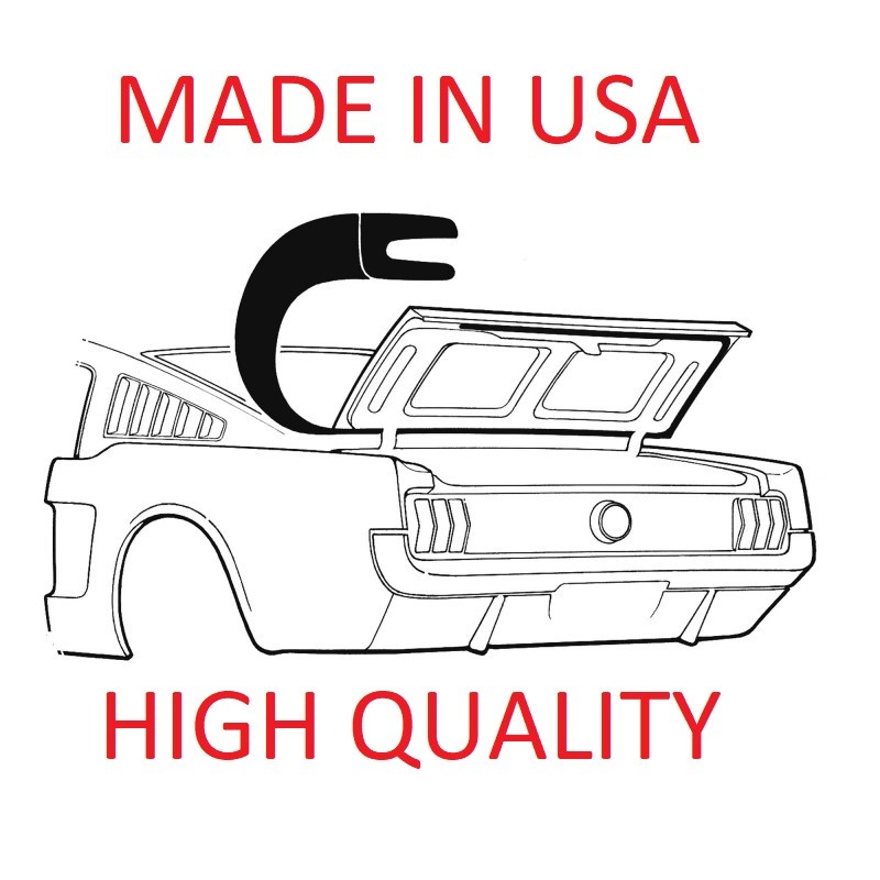 Garnitura portbagaj, Fastback, USA 65-66 Garnitura portbagaj, Fastback, USA 65-66