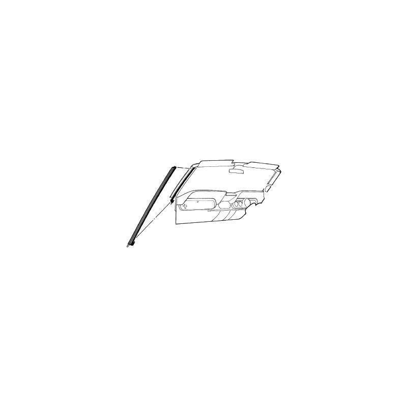 Garnitura montantului A, Cabrio, LH 69-70 Garnitura montantului A, Cabrio, LH 69-70