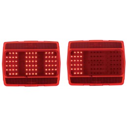 Lămpile spate 64-66 LED Sequential, pereche