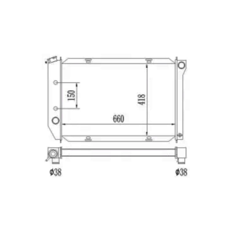 Radiator din aluminiu 71-73