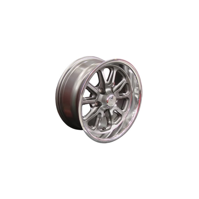 Rambler U111 Gunmetal 15"x7 4pc jante 64-73