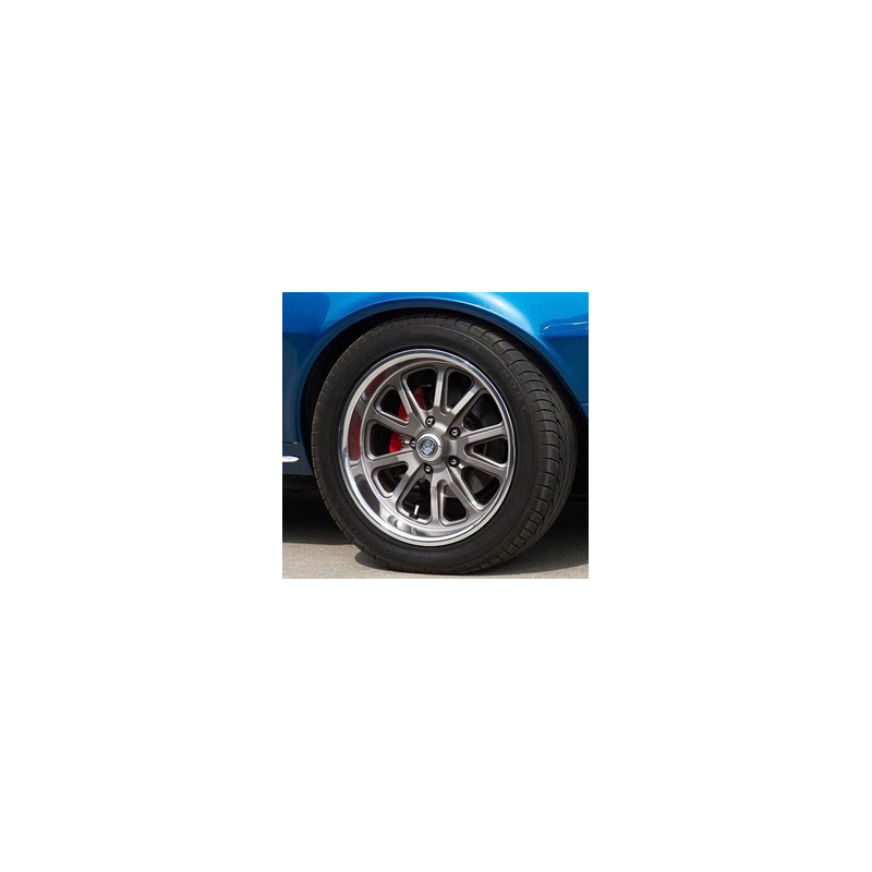 Rambler U111 Gunmetal 15"x7 4pc jante 64-73 Rambler U111 Gunmetal 15"x7 4pc jante 64-73
