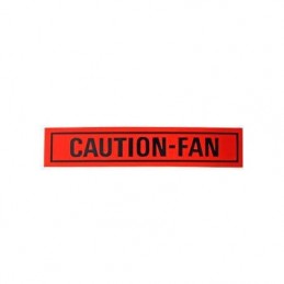 Abțibild "Caution-Fan" 68-69/ Atenție moară de vânt