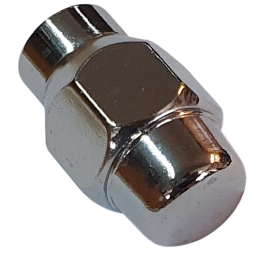 Piuliță jantă/ roată cu ghidaj 1/ 2" UNF Crom 64-73 1 buc.