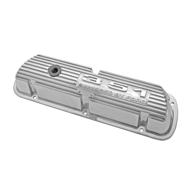 Capace de supape din aluminiu lustruit 351W 64-73 Capace de supape din aluminiu lustruit 351W 64-73
