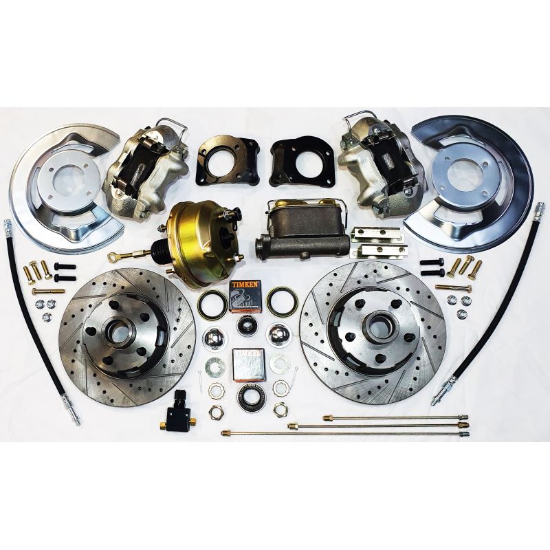 Kit de conversie pentru frâne cu disc V8 64-66 Kit de conversie pentru frâne cu disc V8 64-66
