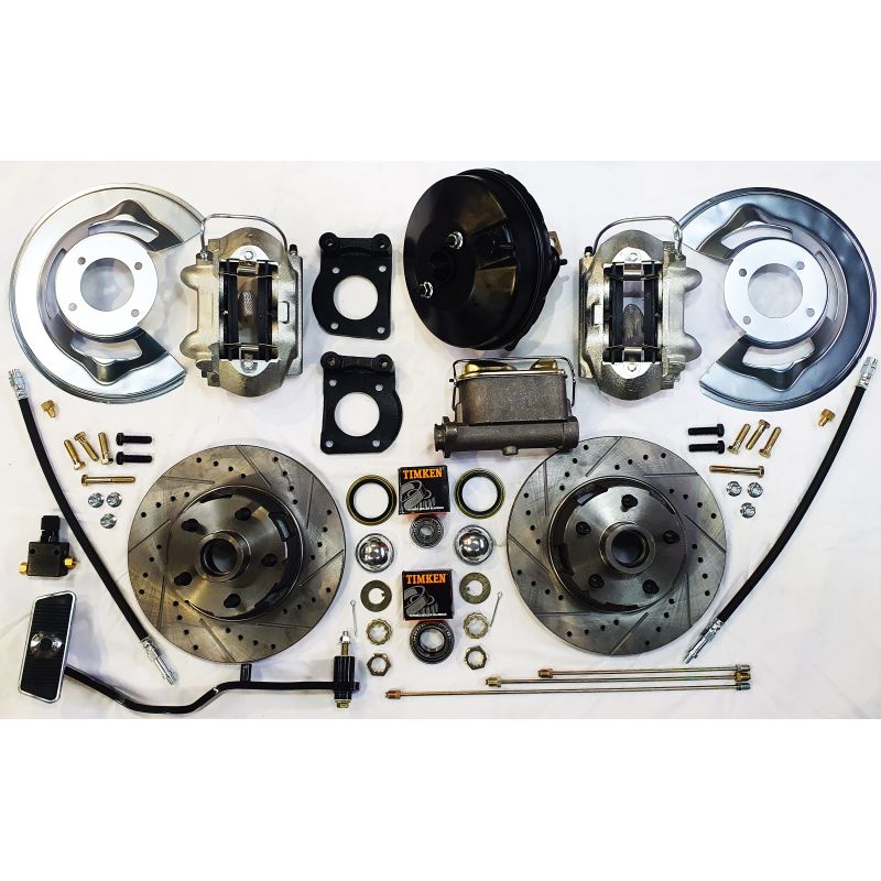 Kit de conversie pentru frâne cu disc V8 67/ 68-69 Kit de conversie pentru frâne cu disc V8 67/ 68-69