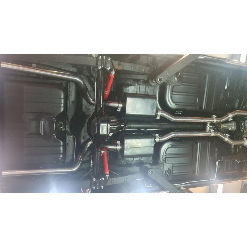 Sistem de evacuare 2,5" Flowmaster inoxidabil 64-70