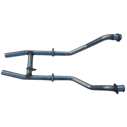 Țeava de eșapament universală din oțel inoxidabil H 289 302 65-68