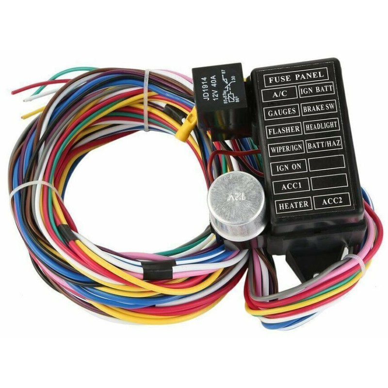 Instalație electrică universală, 12 conexiuni 64-73