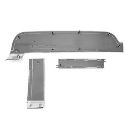Materiale plastice de lux pentru cockpit, lemn/ 3 bucăți 68