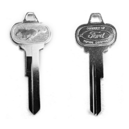 PONY KEY Blank Luggage Carrier 65-66