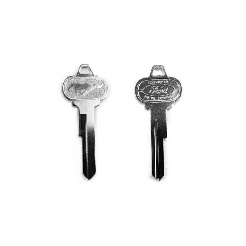 PONY KEY Blank Luggage Carrier 65-66 PONY KEY Blank Luggage Carrier 65-66