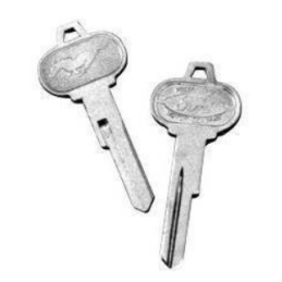 PONY KEY Blank Luggage Carrier 65-66