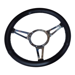 Volan din piele neagră 14" 65-73