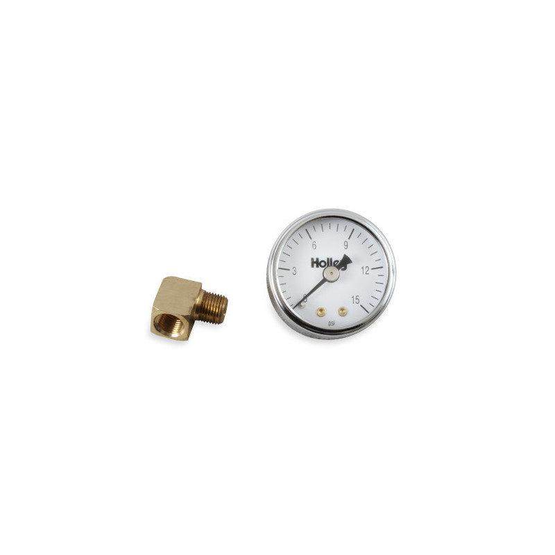 Indicator presiune combustibil 0-15Psi 1/ 8" NPT