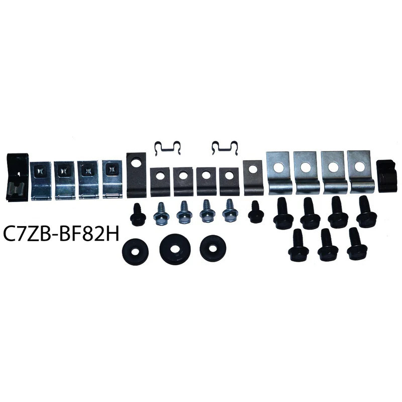 Kit de prindere a conductei de benzină și frână V8 Linie de combustibil din 2 piese târziu 67 Kit de prindere a conductei de benzină și frână V8 Linie de combustibil din 2 piese târziu 67