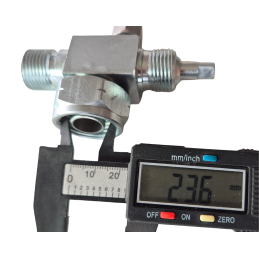 Conector compresor York - capăt mic, model nou 64-73
