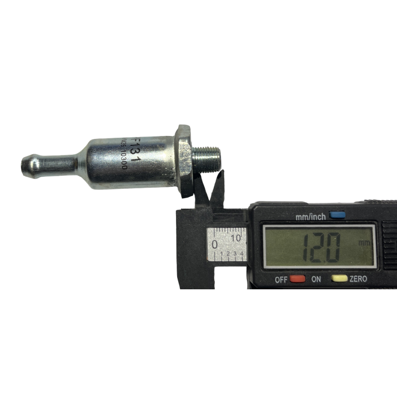 Filtru de combustibil înșurubat în carburatorul original 64-73 Small Block și L6
