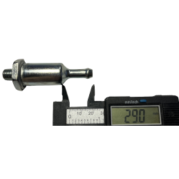 Filtru de combustibil înșurubat în carburatorul original 64-73 Small Block și L6