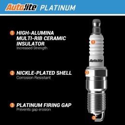 Bujie, platină Autolite P45