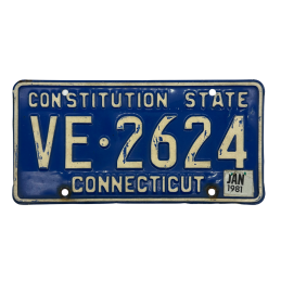 Placă de înmatriculare Connecticut