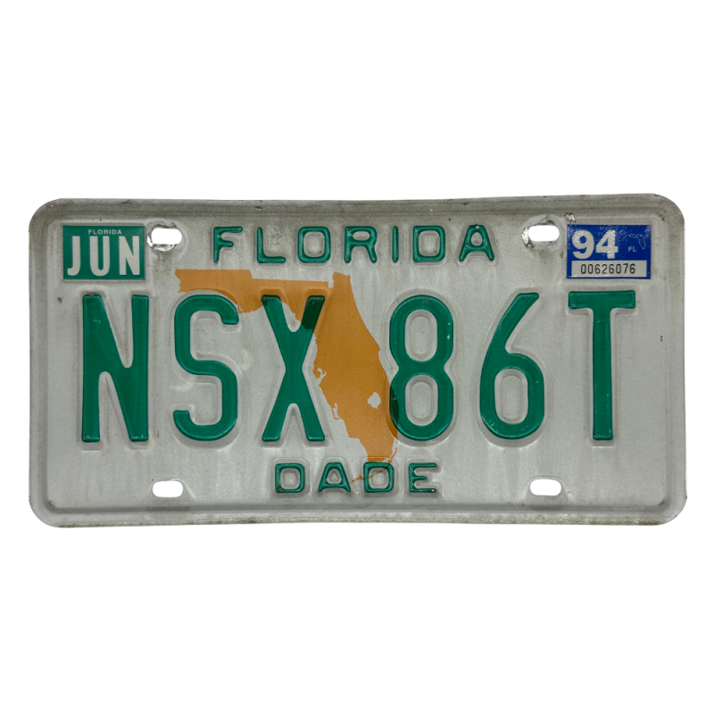 Placă de înmatriculare Florida