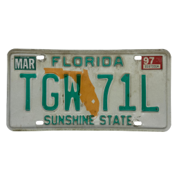 Placă de înmatriculare Florida