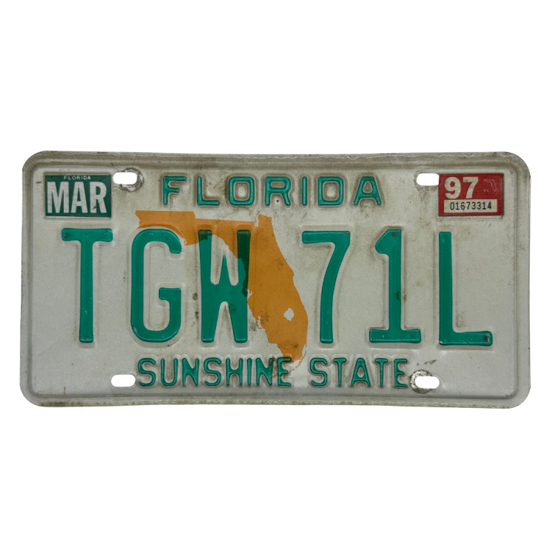 Placă de înmatriculare Florida