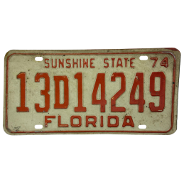 Placă de înmatriculare Florida