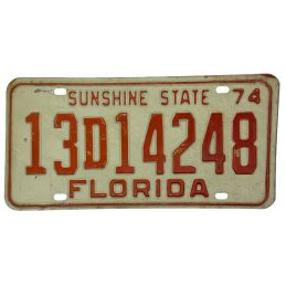 Placă de înmatriculare Florida